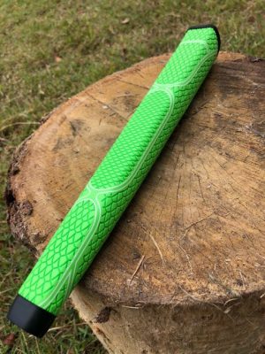 Web Oversized Putter Grip - Tapered (Green)